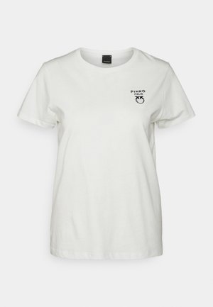 TREVIGLIO - T-shirt basic - white/black