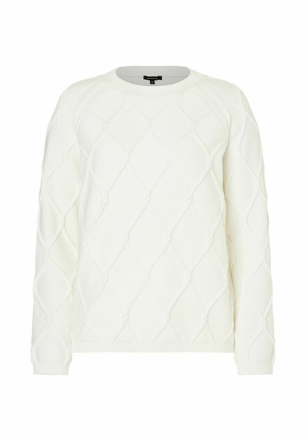 WITH CABLE STRUCTURE - Strickpullover