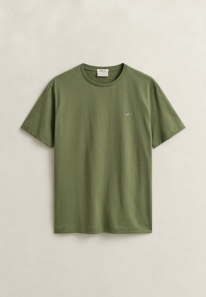 GANT, REGULAR FIT, zieleń butelkowa