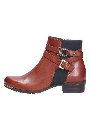 Caprice Cowboy-/Bikerstiefelette - cognacocean