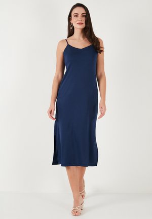 LELA REGULAR FIT - Cocktail dress / Party dress - dark blue