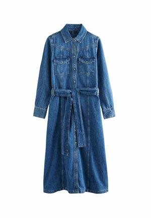 PETITE FIT  - Jeansklänning - dark blue