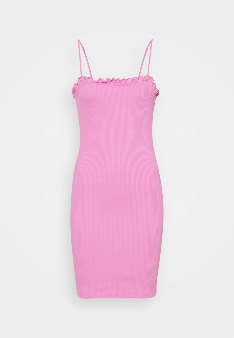 Pieces PCTEGAN STRAP DRESS - Vestido direito - cyclamen