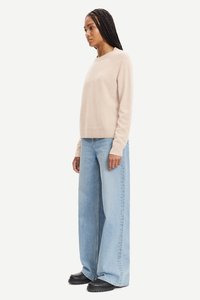 Samsøe Samsøe BOSTON O NECK - Camisola - beige