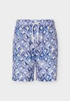 FAVE PRINTED RELAXED FIT BERMUDA - Къси панталони - blue
