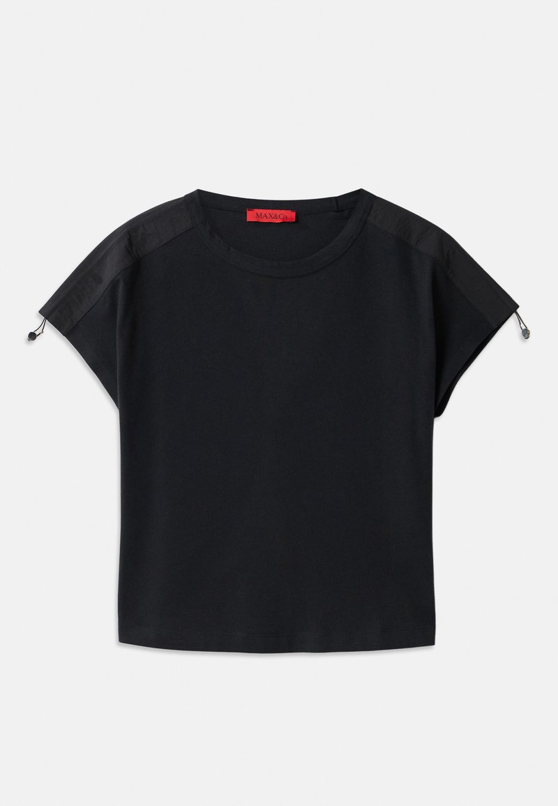 MAX&Co. T-shirt basic zwart