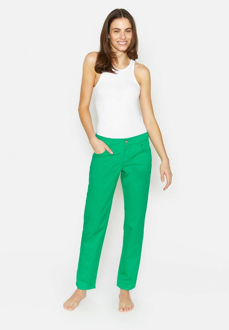 Angels DOLLY MIT COMFORT STRETCH Jean droit grün/vert ZALANDO.FR
