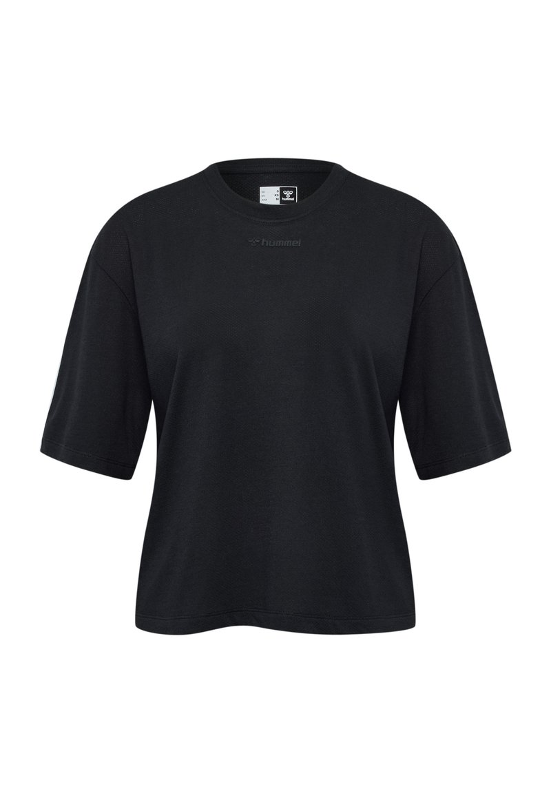 Hummel T-shirt basic zwart