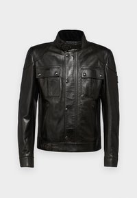GANGSTER JACKET - Nahkatakki - black