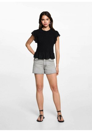 Mango Kids Bluza - black
