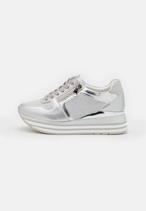 silver trainers uk