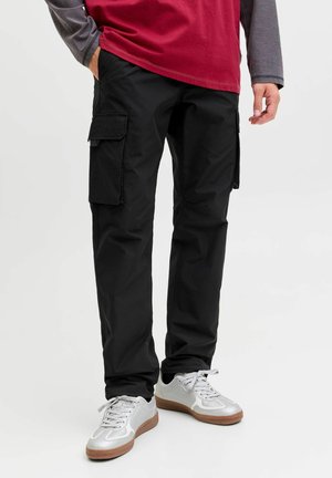 RELAXED FIT  - Hlačami s stranskimi žepi - black