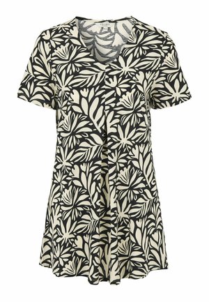 Cellbes of Sweden FLATTERING PLEAT - Tunic - black patterned