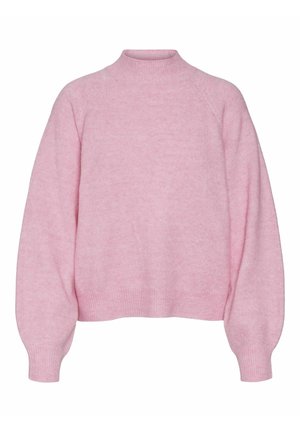 Vero Moda VMLEAF - Pulover - fuchsia pink