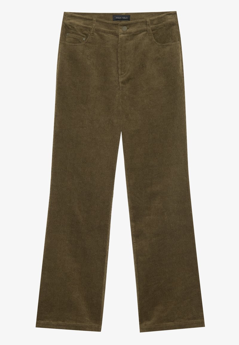 Anna Field Broek donkergroen