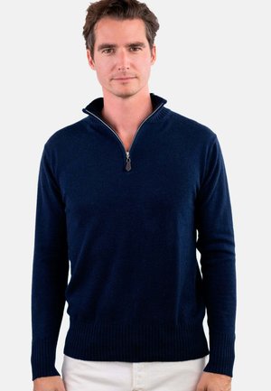 Mahogany CHAZAM - Strickpullover - dress blue