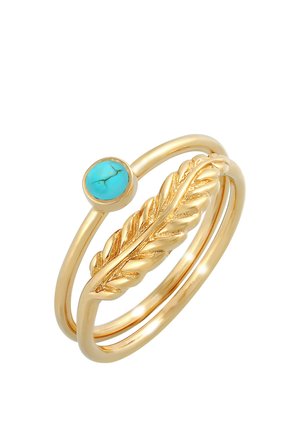 2 PACK BOHO LOOK - Ringe - gold-coloured