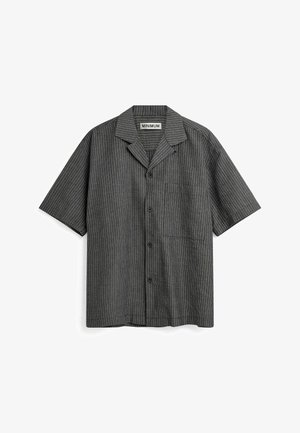 Minimum, RHODES OVZ SS STRIPED - Chemise - gray pinstripe