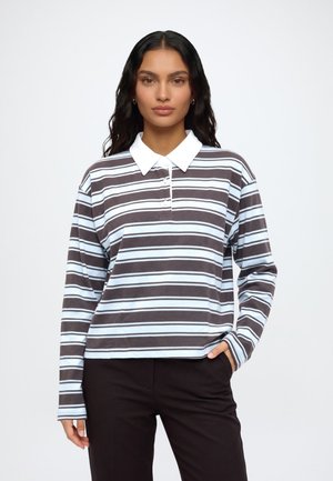 GAP, RUGBY - Long sleeved top - blue brown