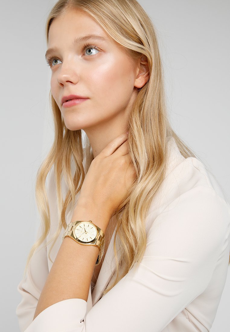 Michael Kors CHANNING - Uhr - gold 