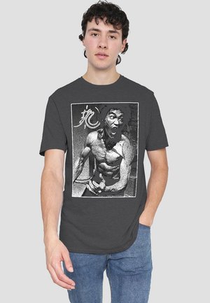 BRUCE LEE FOCUSED RAGE - T-Shirt print - anthracite