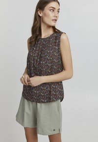 Oxmo OXEsja - Bluza - Burnt Orange Mix