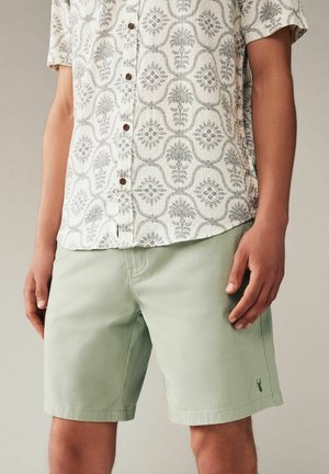 Next STRETCH ELASTICATED WAIST - Shorts - light green