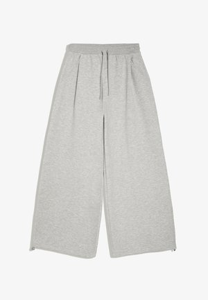 Bershka, BARREL TROUSERS - Trainingsbroek - dark grey