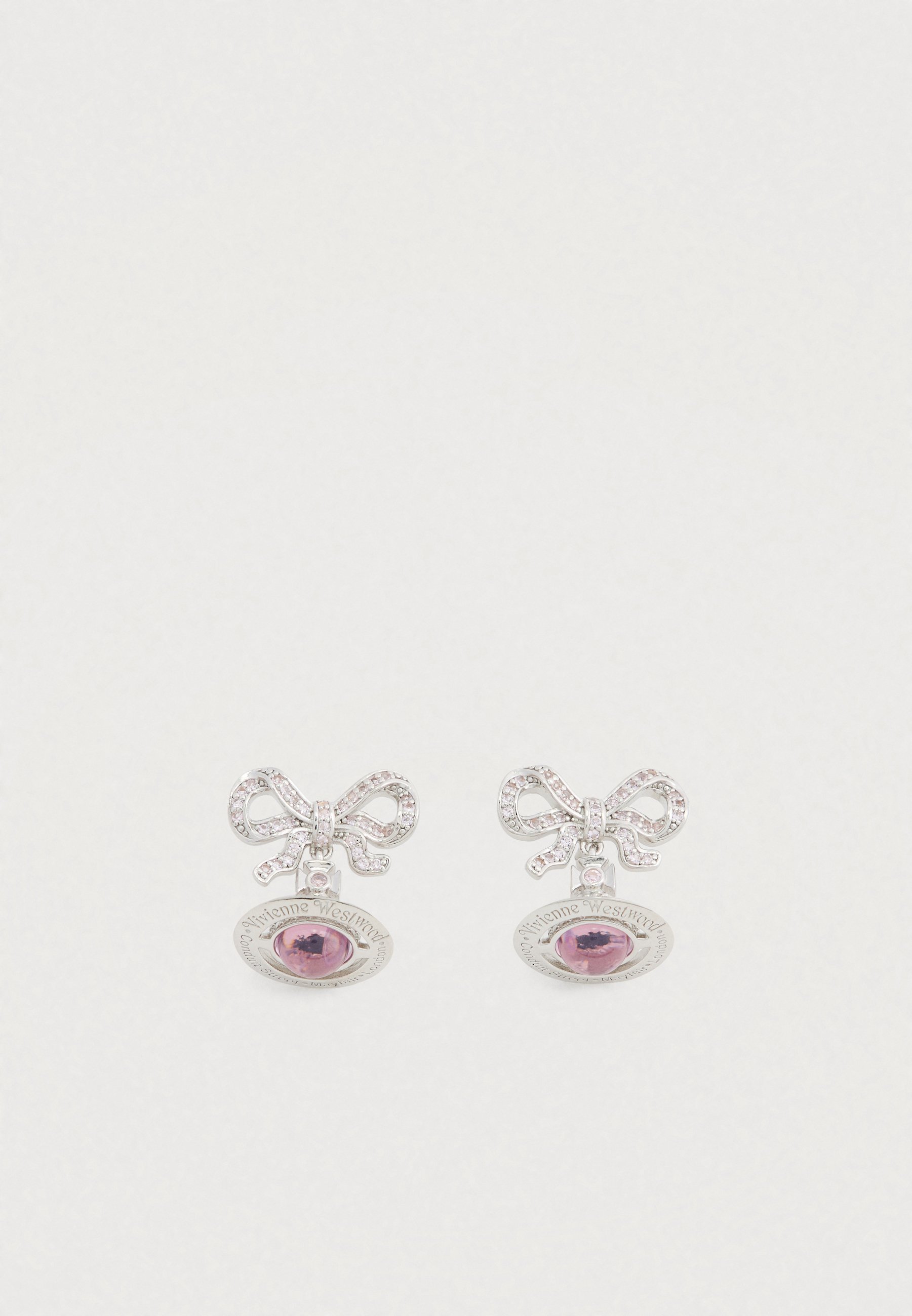 Vivienne Westwood OCTAVIE EARRINGS - Earrings - platinum-coloured 