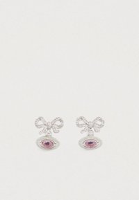 OCTAVIE EARRINGS - Örhänge - platinum-coloured/pink