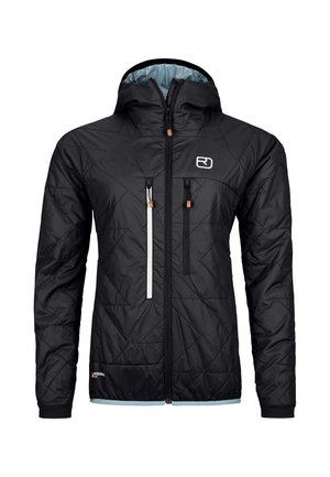 SWISSWOOL PIZ BOÈ - Daunenjacke - black raven