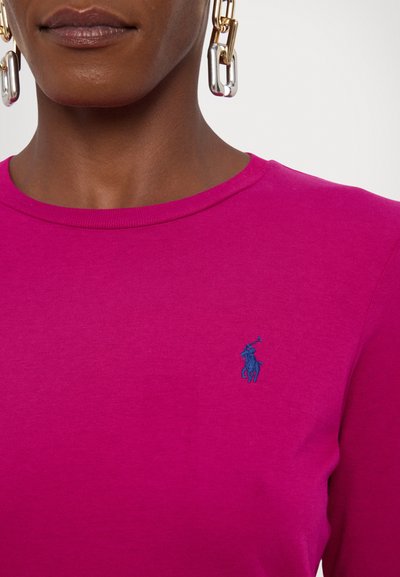 Polo Ralph Lauren LONG SLEEVE - Ilgarankovis viršutinės dalies drabužis - fuschia berry