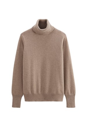 COL ROULÉ - Pullover - dune