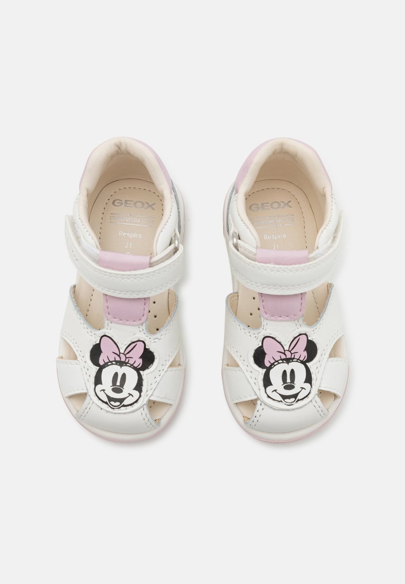 Geox ZAPITO GIRL - Sandale - white/pink
