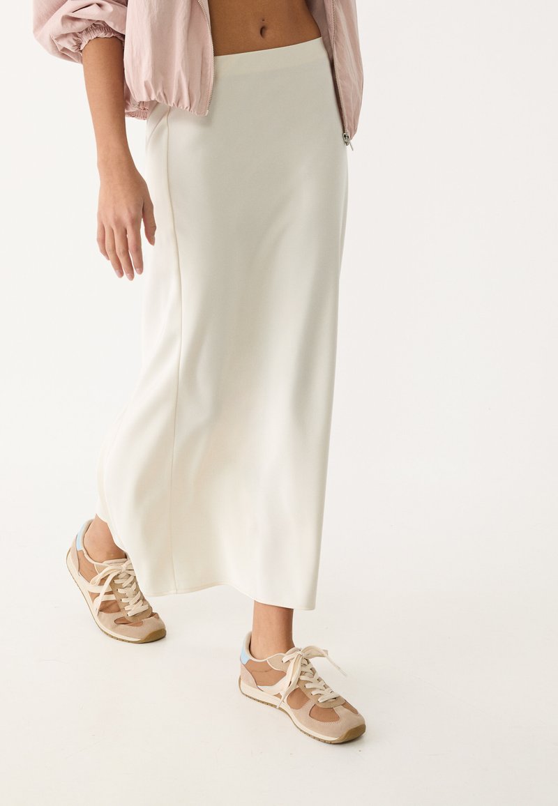 Stradivarius - Jupe trapèze - mottled beige, Agrandir
