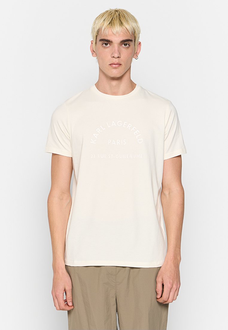 Karl Lagerfeld T-shirt print crème