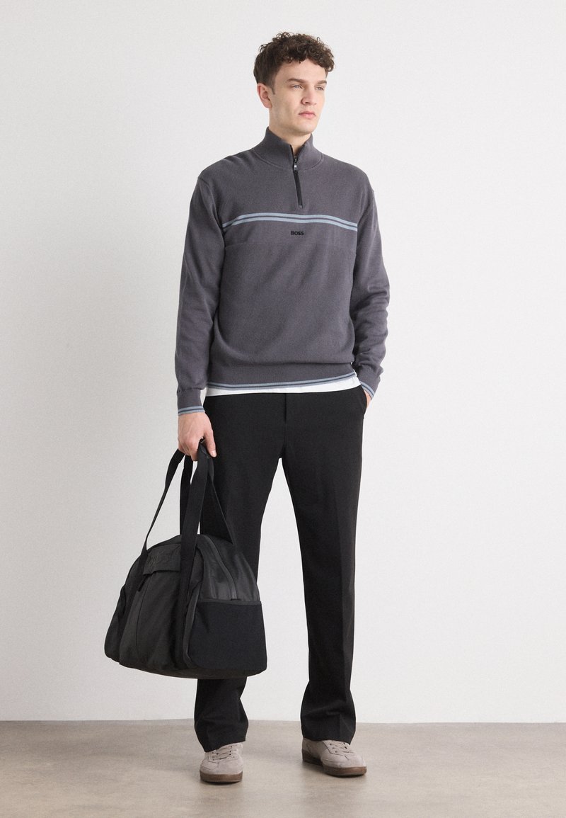 BOSS ZONE Strickpullover dark grey/dunkelgrau