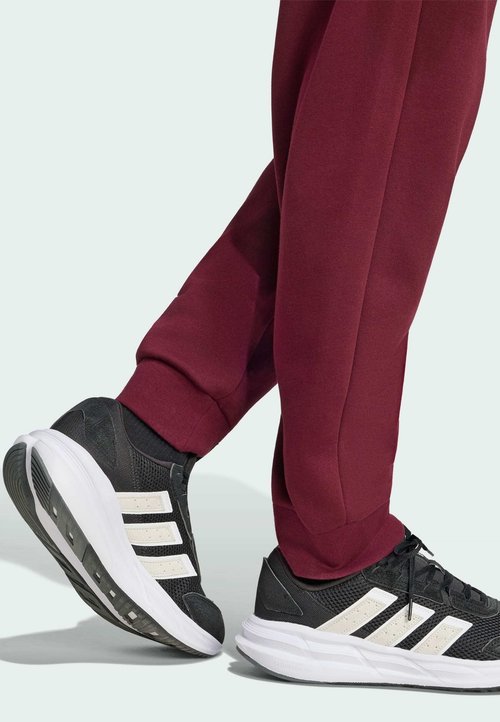 adidas FLEECE TRACKSUIT - Tracksuit - team maroon slate — photo 4