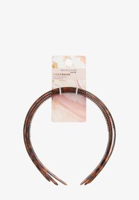 Revolution Haircare TORTOISESHELL SKINNY HEADBAND TORTOISESHELL 3 PACK - Accessoires cheveux - tortoiseshell