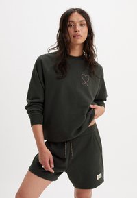 Levi's® RELAXED CREW UNISEX - Felpa - pirate black