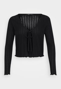 ONLCARLOTTA STRING CARDIGAN - Cardigan - black