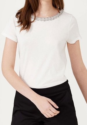 T-shirt print - off-white