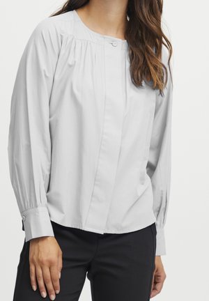 Bluse - mottled beige