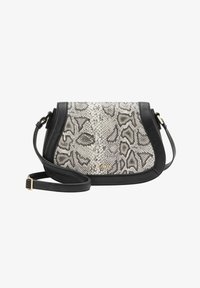 L.Credi Crossbody bag in leerlook, model 'Filiberta' in donkerbruin L.Credi Crossbody bag in leerlook, model 'Filiberta' in donkerbruin
