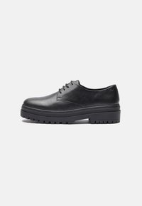 LEATHER - Zapatos de vestir - black