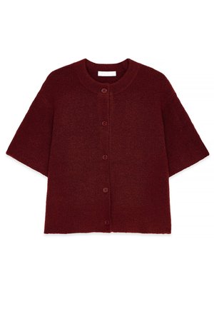 SHORT SLEEVE - Gilet - burgundy