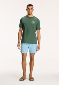 Shiwi Apdrukāts T-krekls - dark green