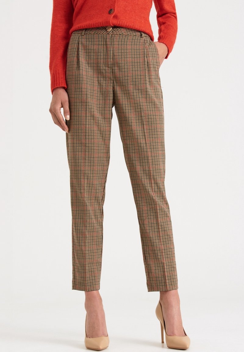 Greenpoint Tygbyxor - light brown