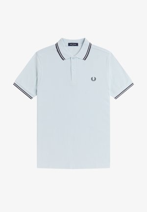 Fred Perry, THE TWIN TIPPED FRED PERRY SHIRT - Polo - light ice/anchor grey/anchor grey
