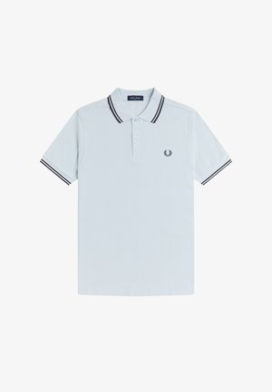 Fred Perry, THE TWIN TIPPED FRED PERRY SHIRT - Polo - light ice/anchor grey/anchor grey